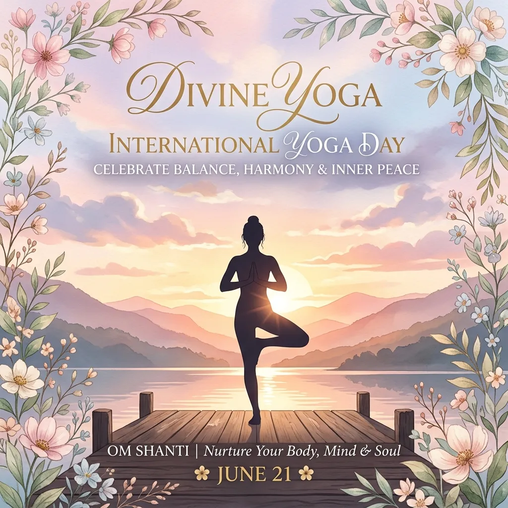 Yoga Day Creative